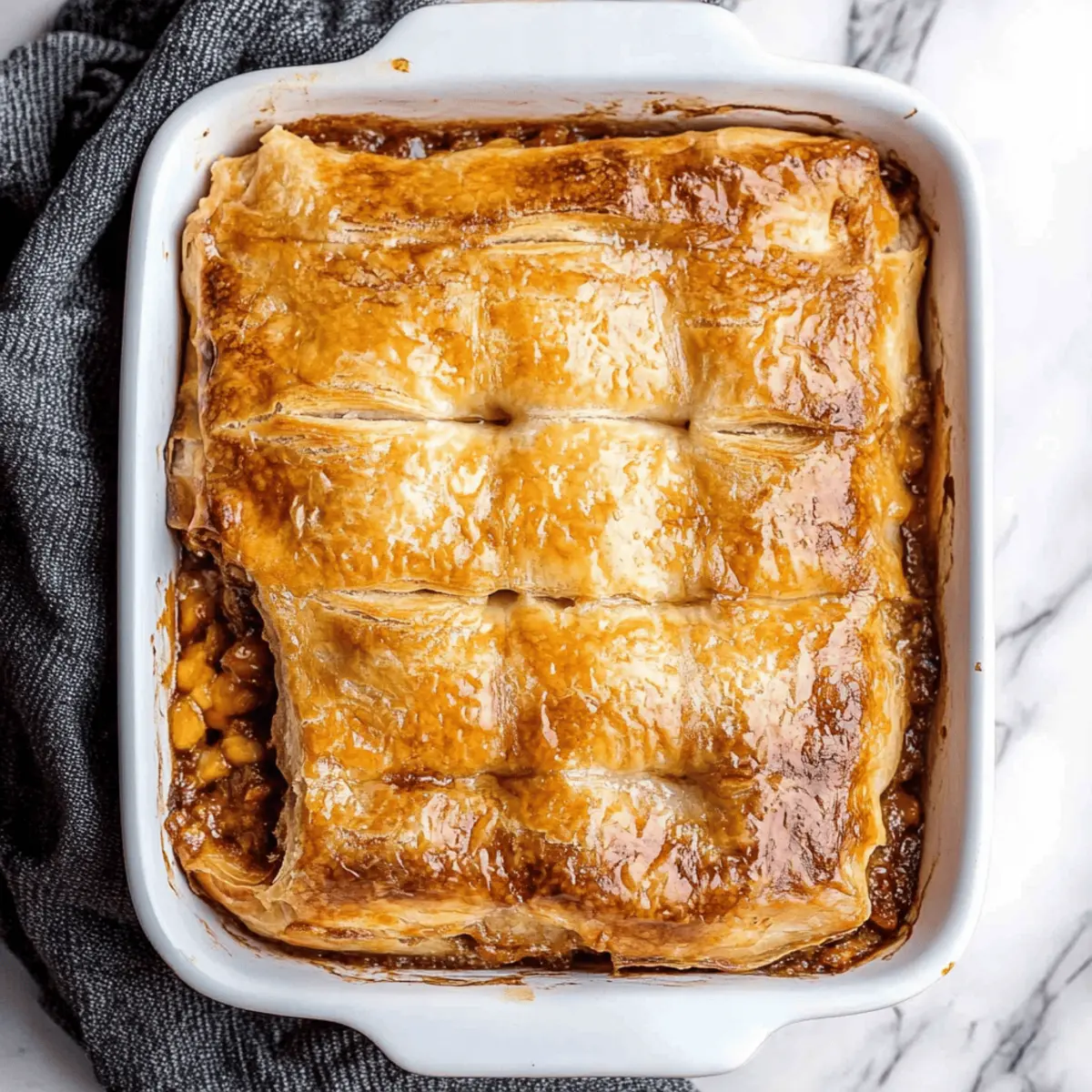 Phyllo Meat Pie