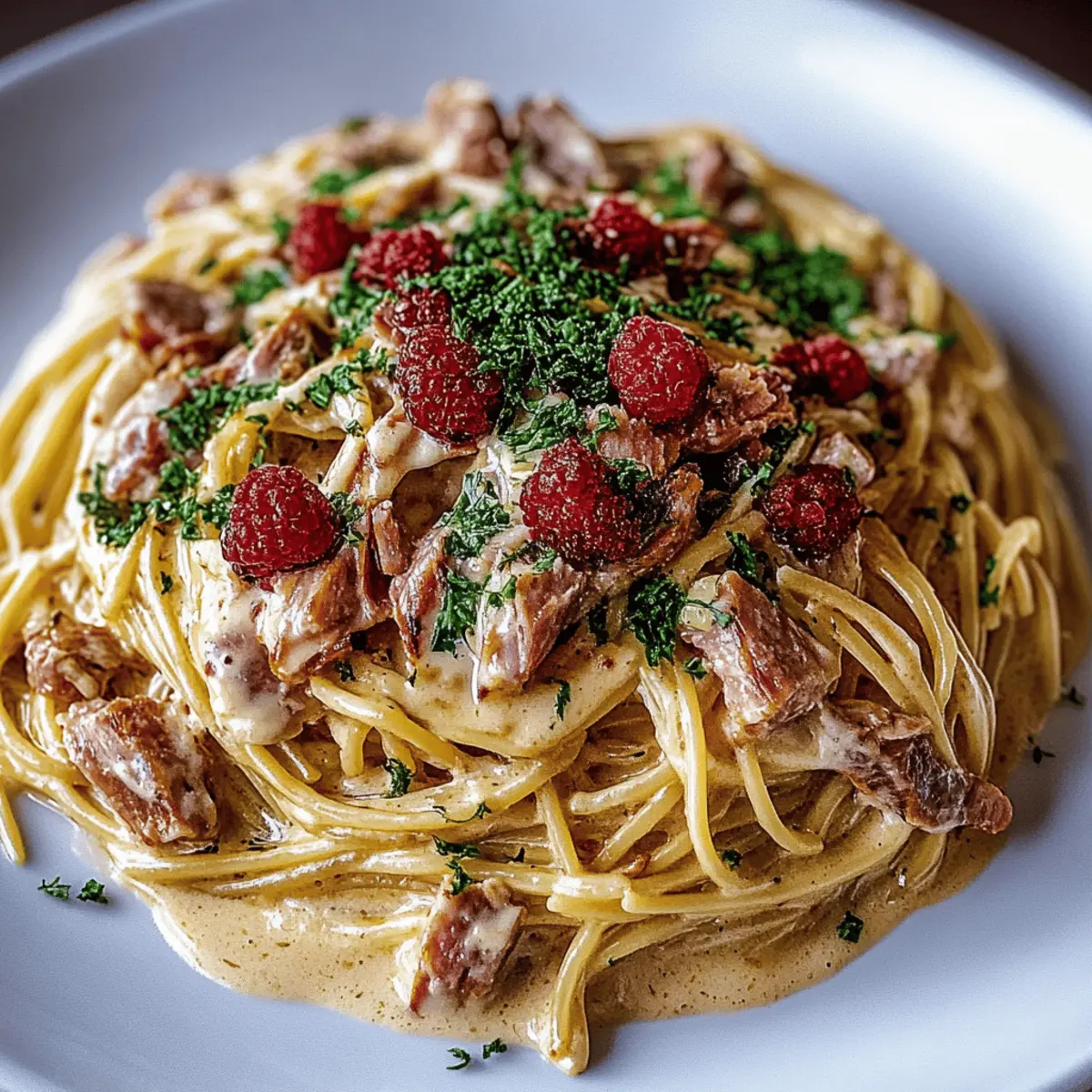 CrockPot Chicken Spaghetti
