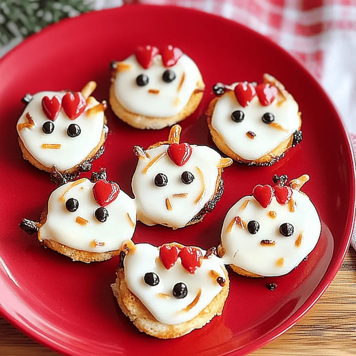 Rudolph the Red-Nosed Reindeer Cookies