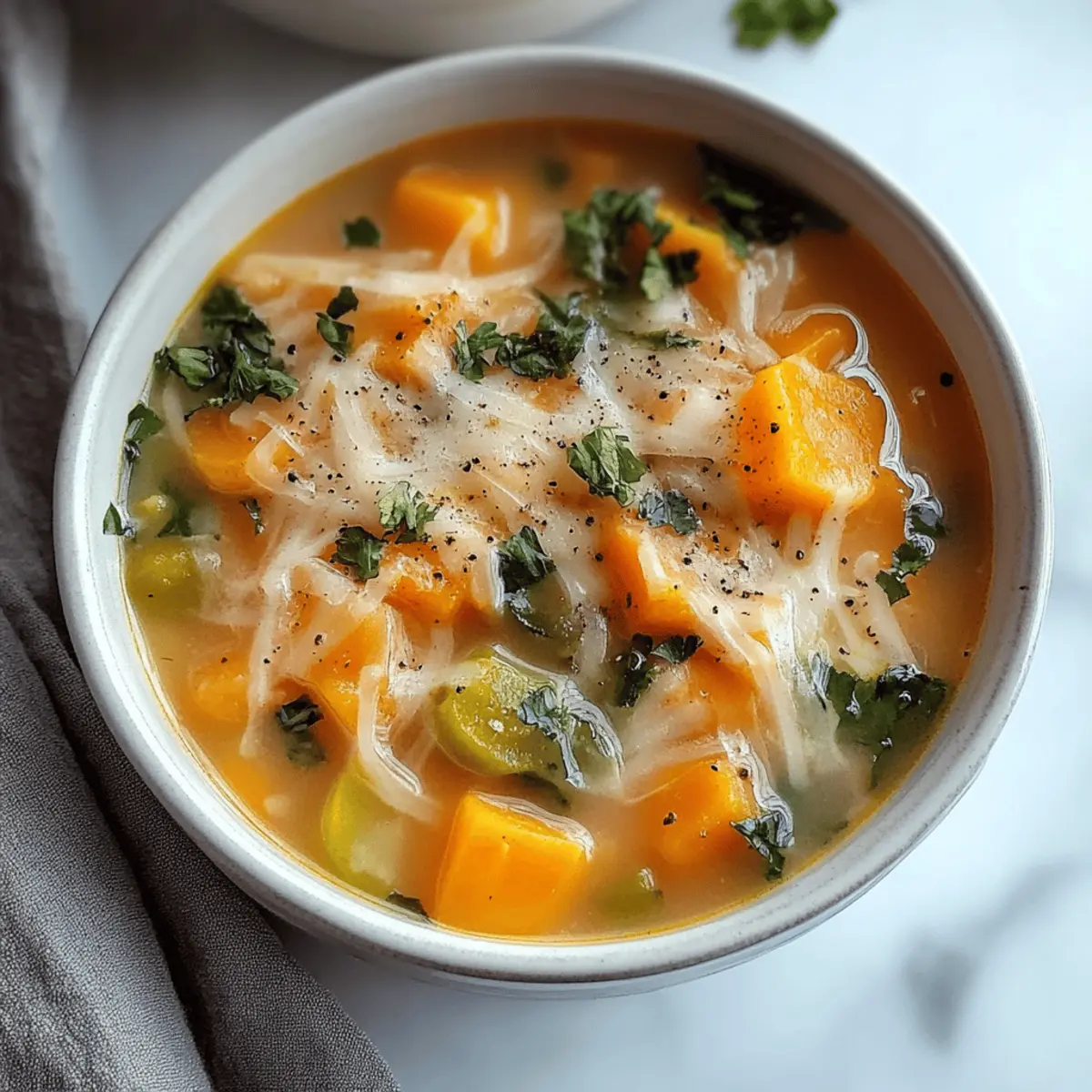 Flavorful Sweet Potato Vegetable Soup