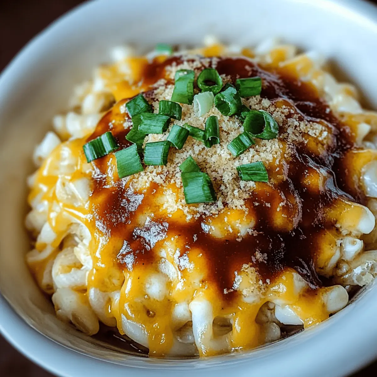 BBQ Chicken Mac and Cheese