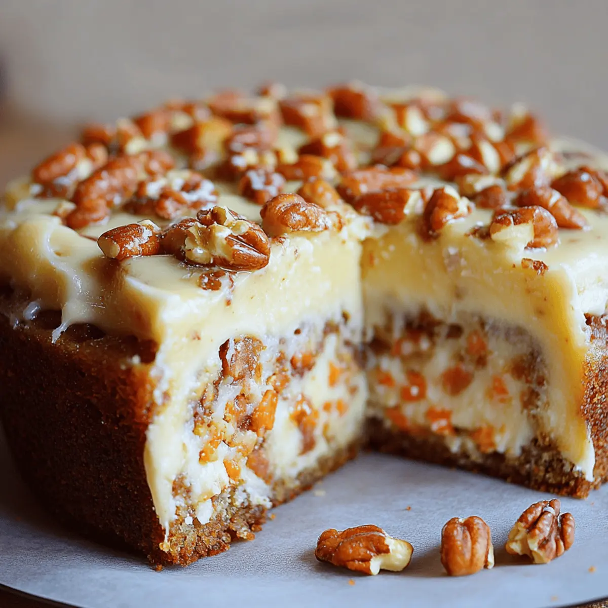 Carrot Cake Cheesecake
