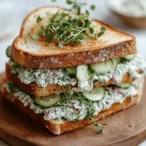 Cucumber Salad Sandwiches
