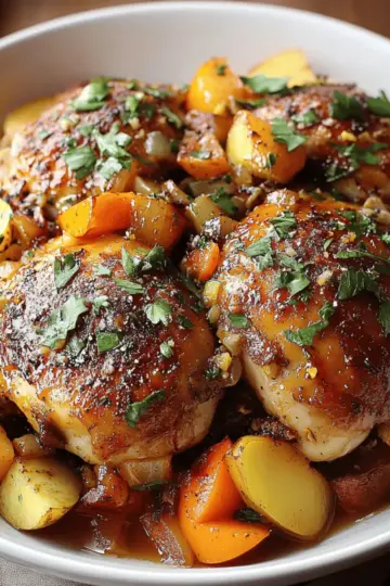 Autumn Chicken Dinner