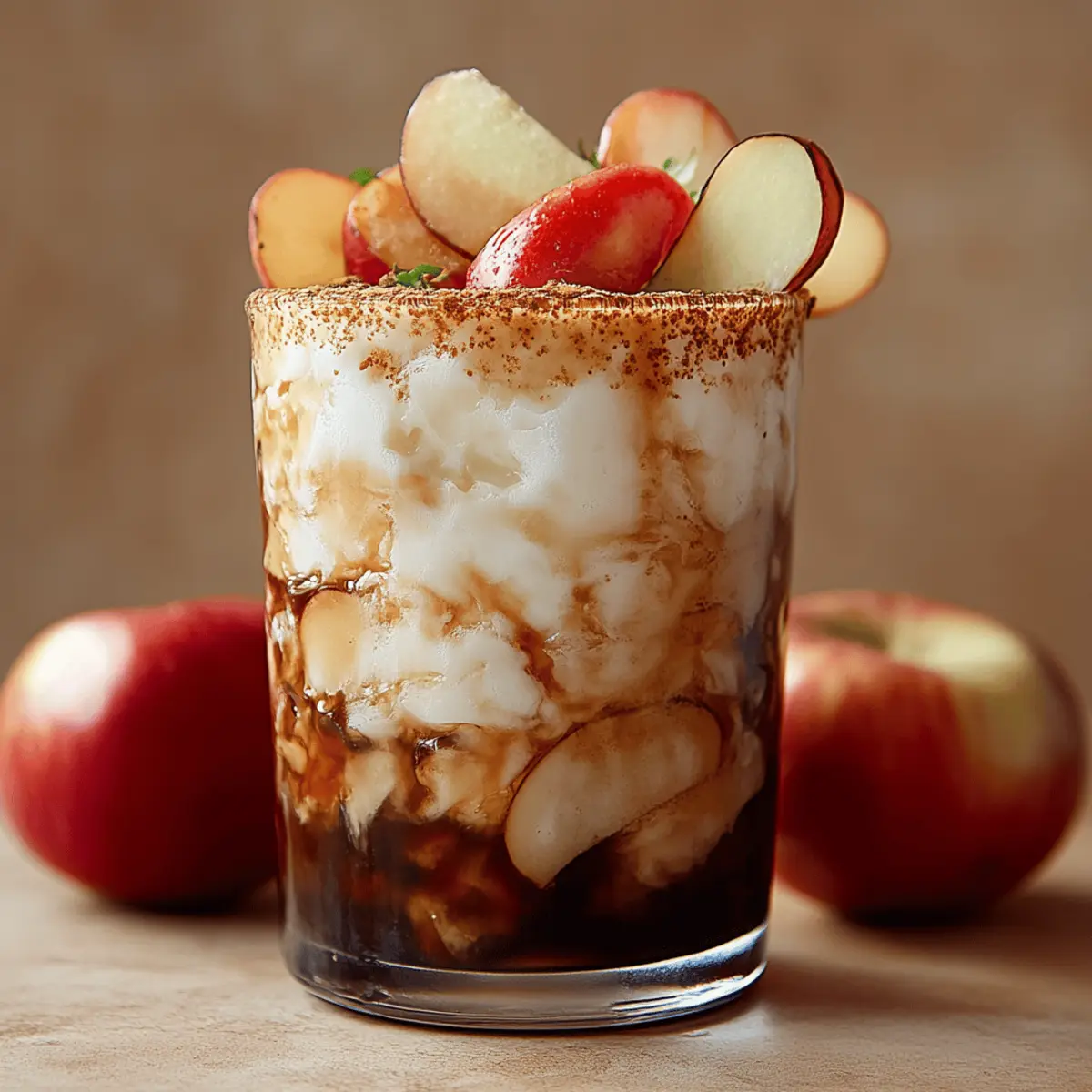 Apple Pie Dirty Soda