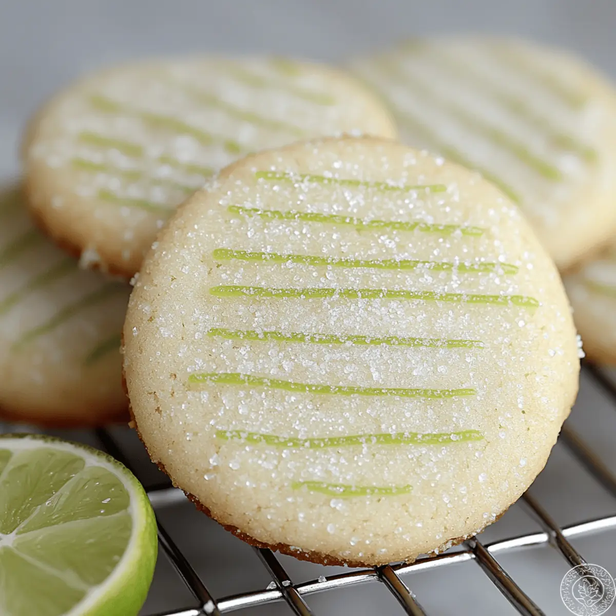 Lime Sugar Cookies