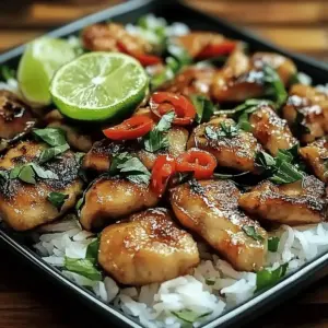 Juicy Lemongrass Chicken Vietnamese Style