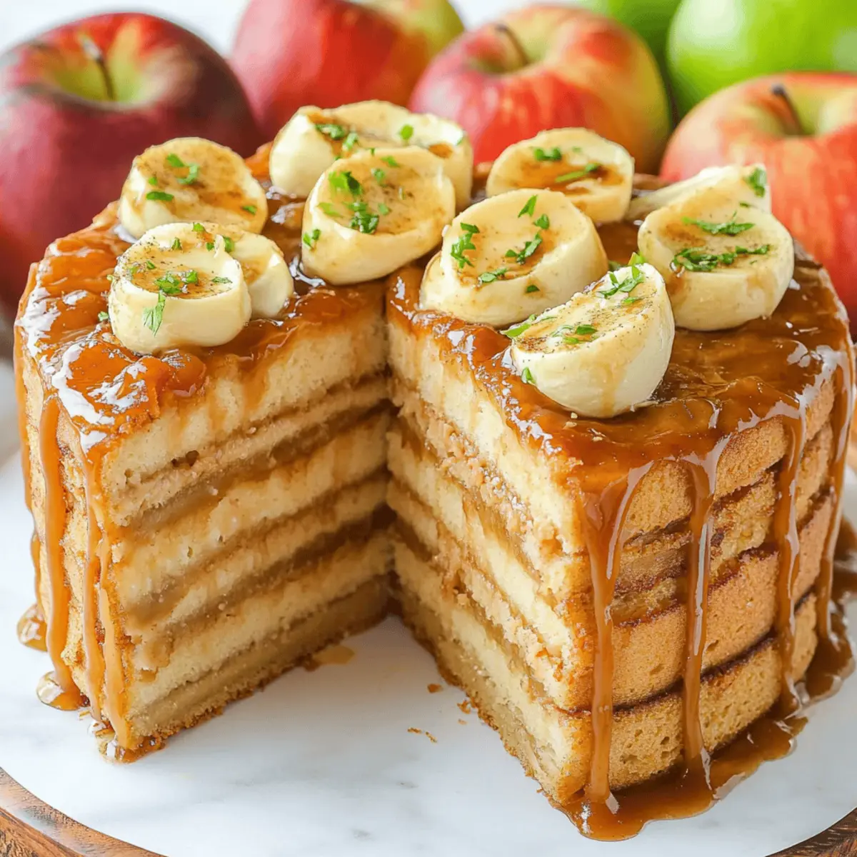 Caramel Apple Spice Cake