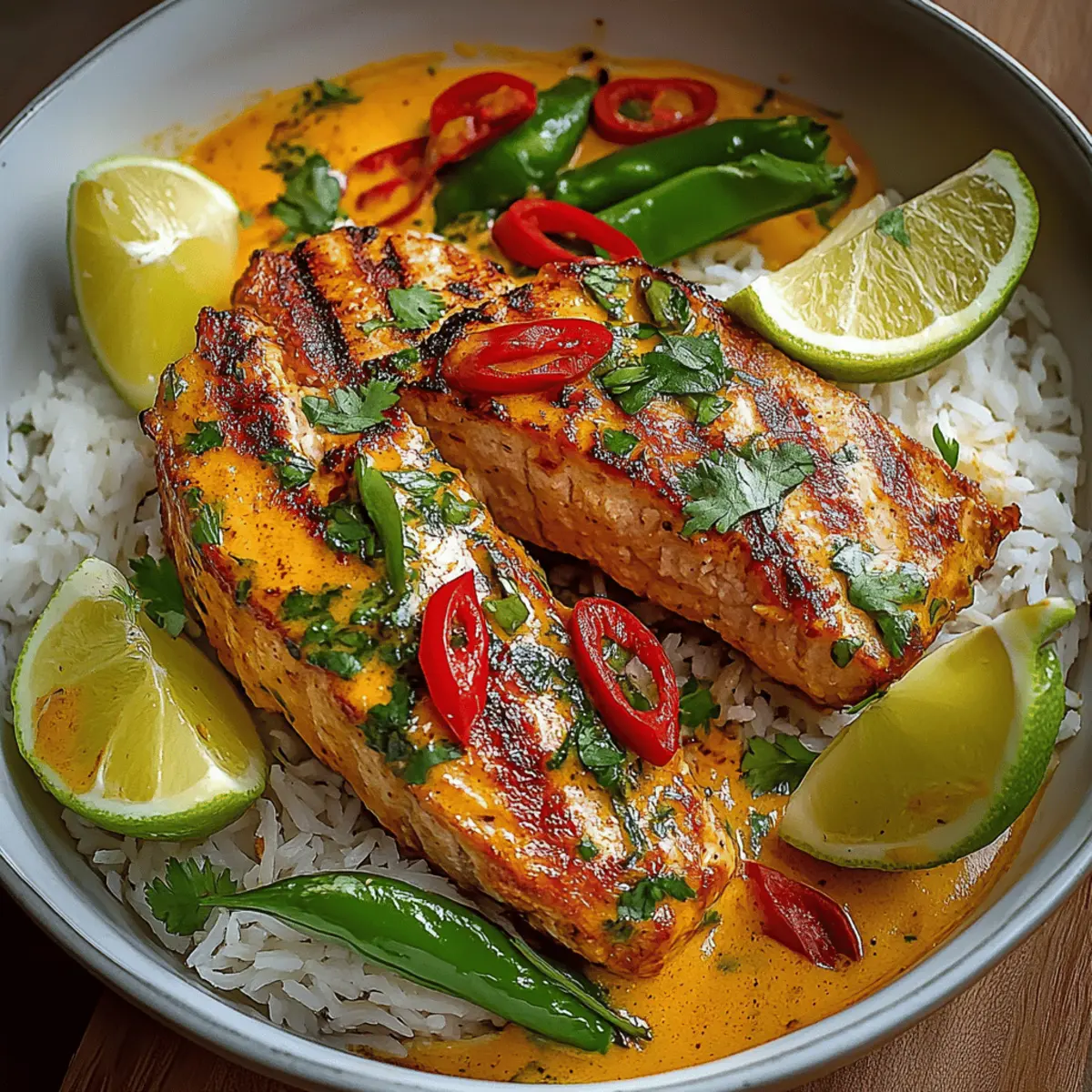 Coconut Curry Salmon