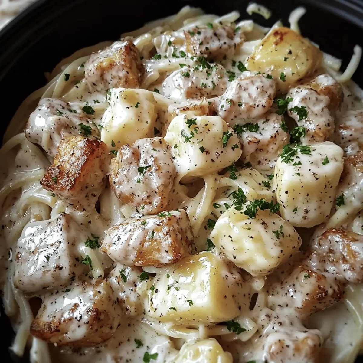 Crockpot Garlic Parmesan Chicken And Potatoes