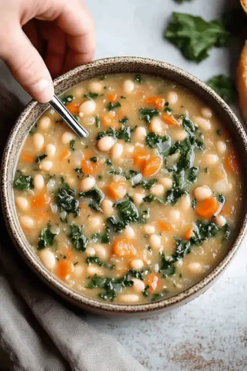 White Bean Soup with Kale