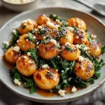 Crispy Gnocchi With Spinach And Feta
