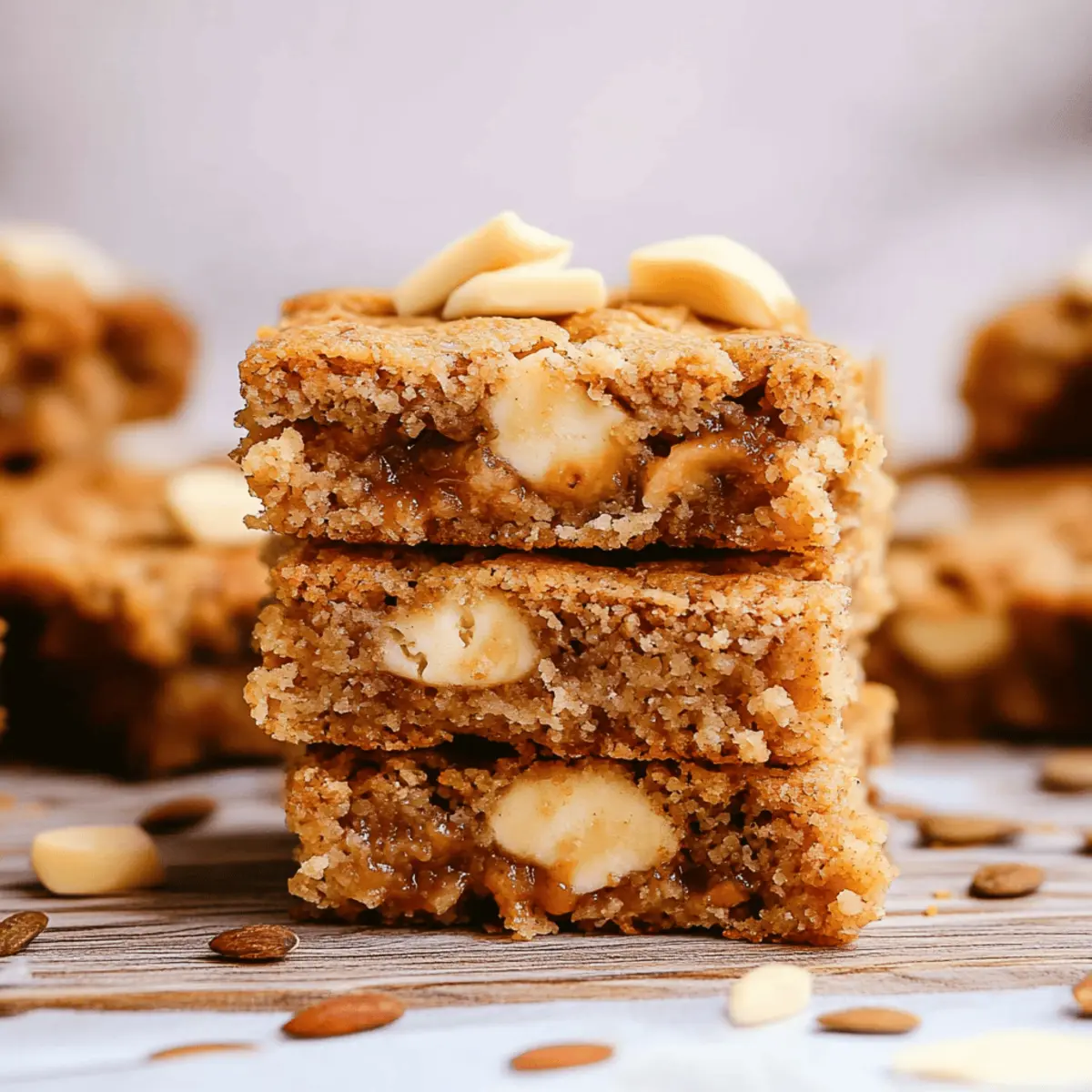 Apple Cinnamon Blondies