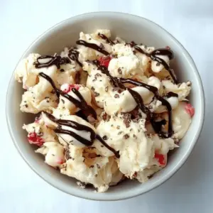 Peppermint Bark Popcorn