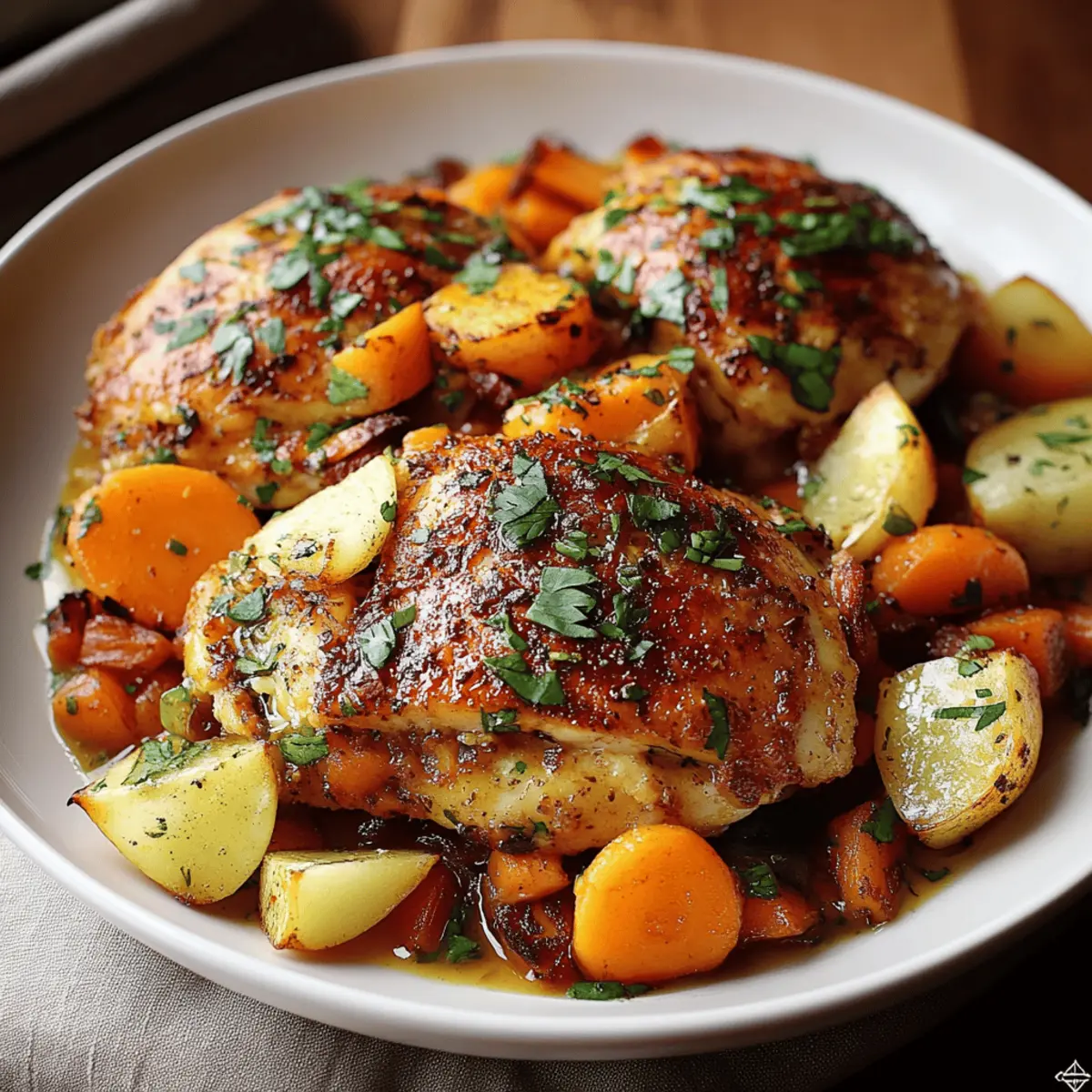 Autumn Chicken Dinner