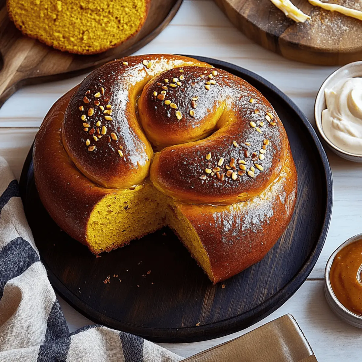 Pumpkin Challah