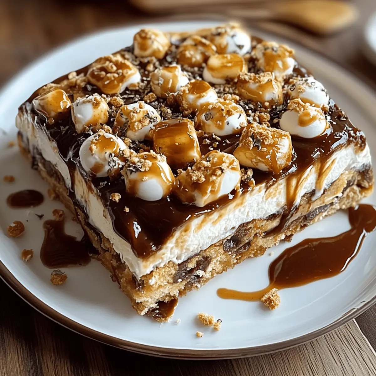 No-Bake S’mores Lasagna