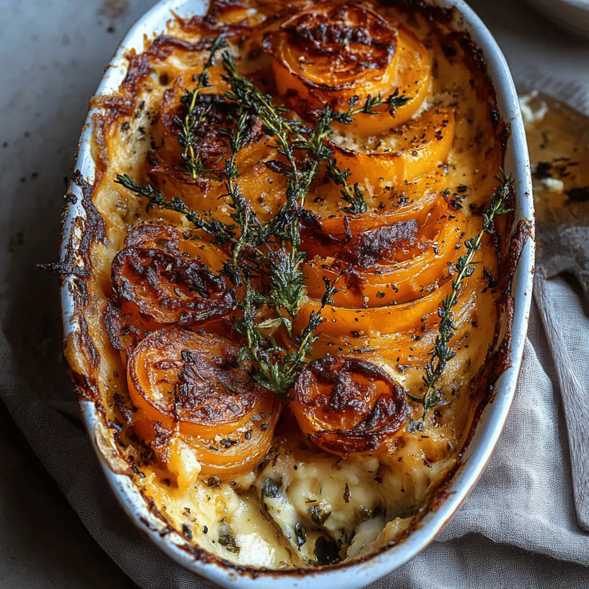 Cheesy Root Vegetable Gratin