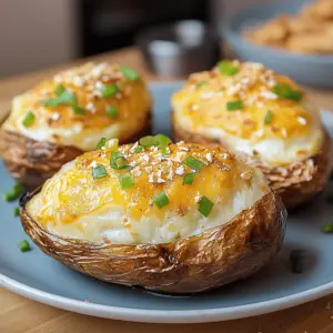 Air Fryer Baked Potatoes