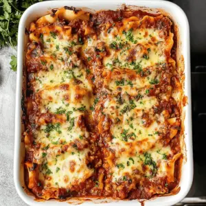 Meat Lasagna