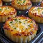 Cheesy Mashed Potato Muffins