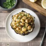 Curried Chickpea Stuffed Acorn Squash