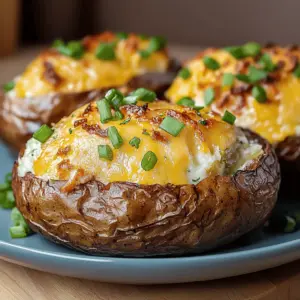 Air Fryer Baked Potatoes