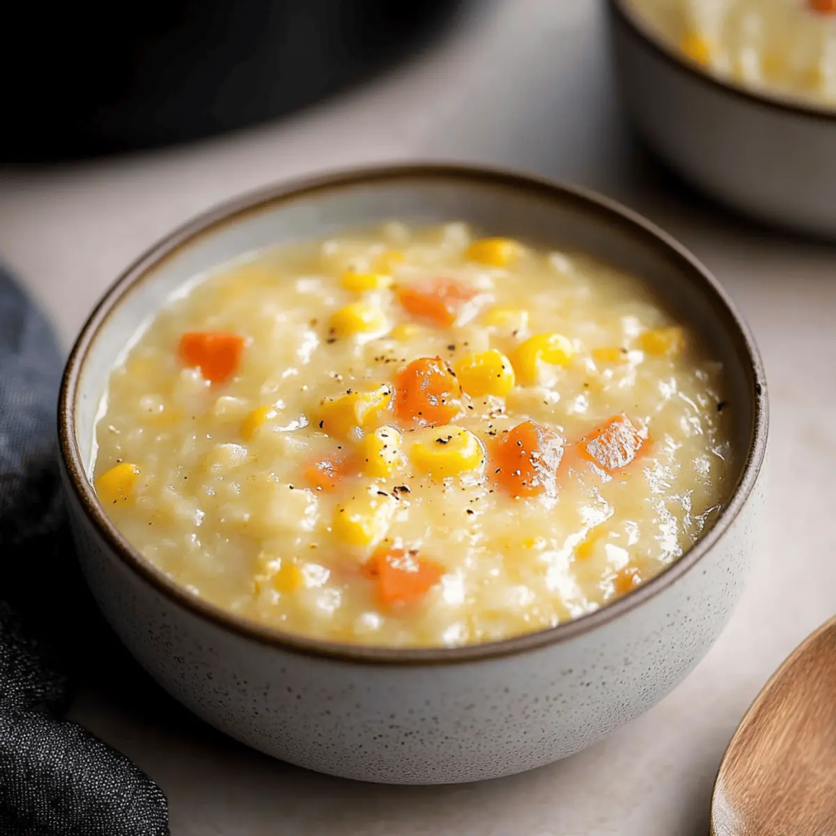 Potato Corn Chowder