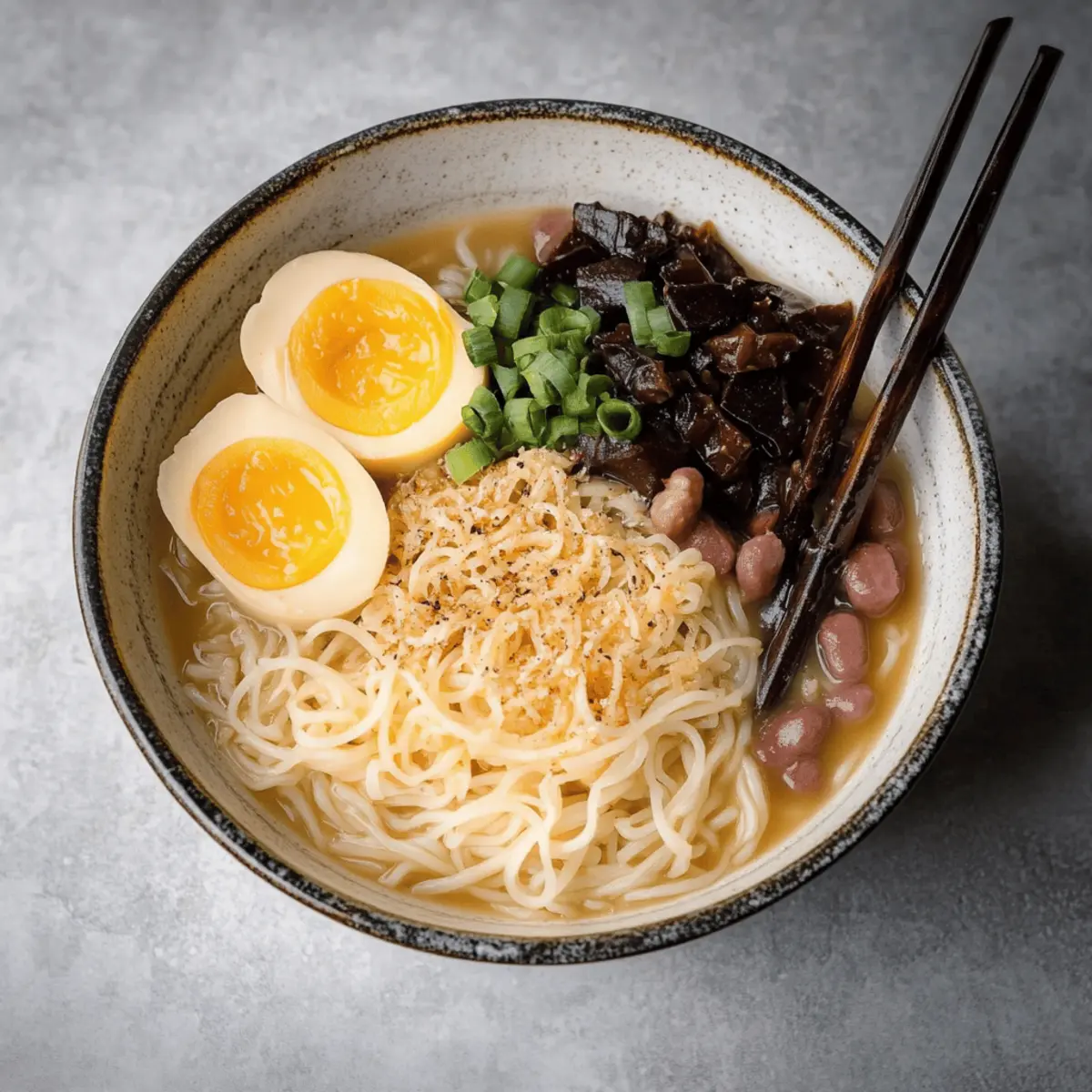Creamy Vegetarian Peanut Miso Ramen