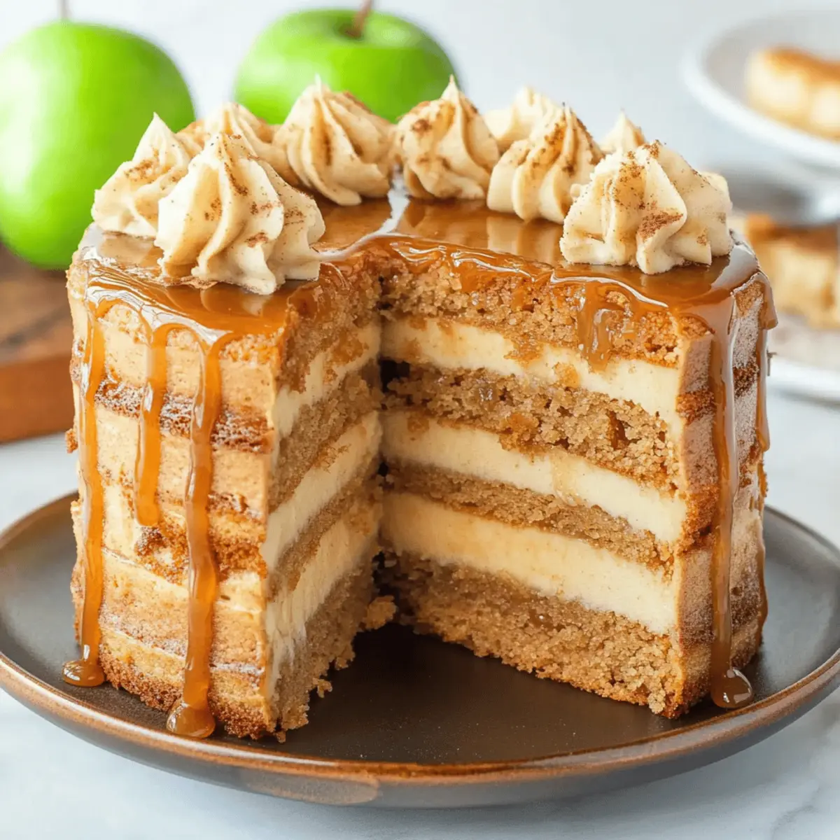 Caramel Apple Spice Cake