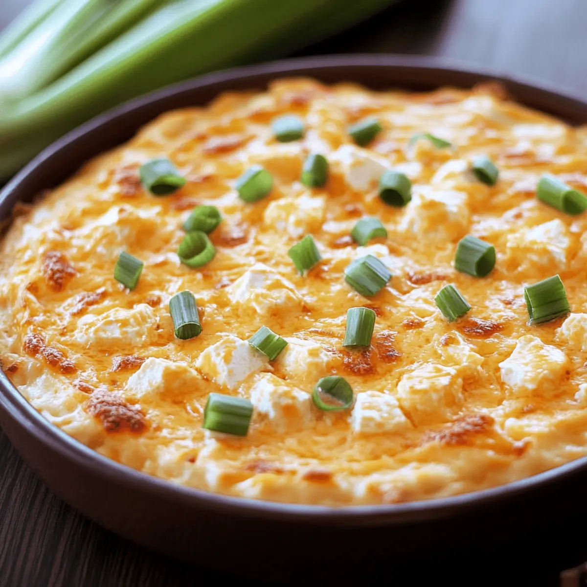 Buffalo Chicken Dip with Canned Chicken