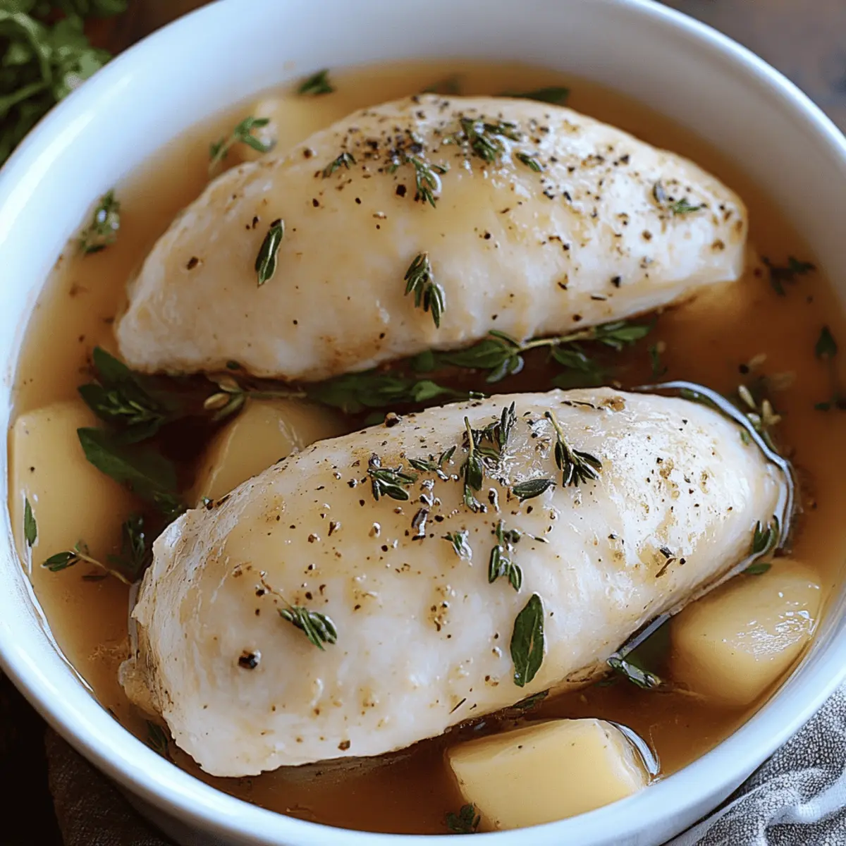 Boiled Chicken Breast