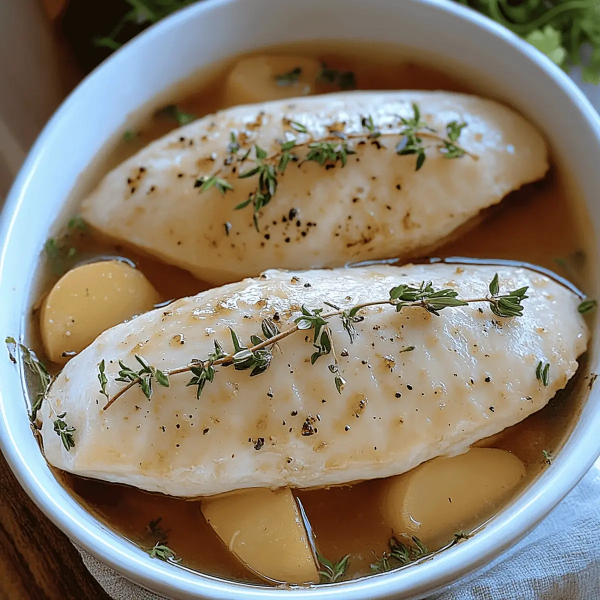 Boiled Chicken Breast