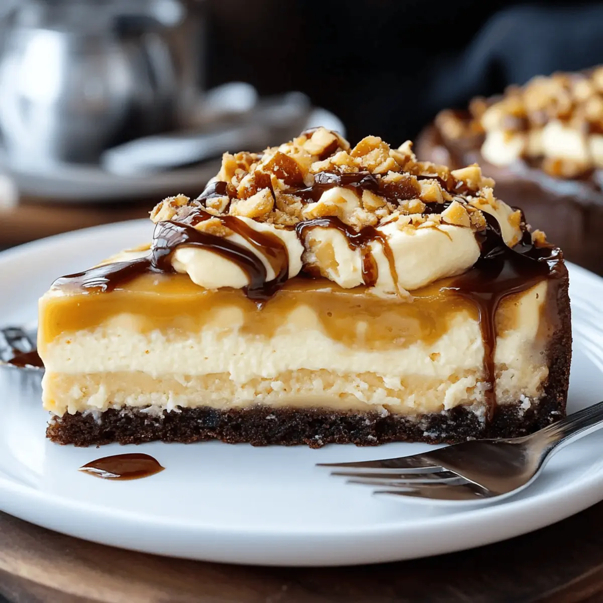 Snickers Cheesecake