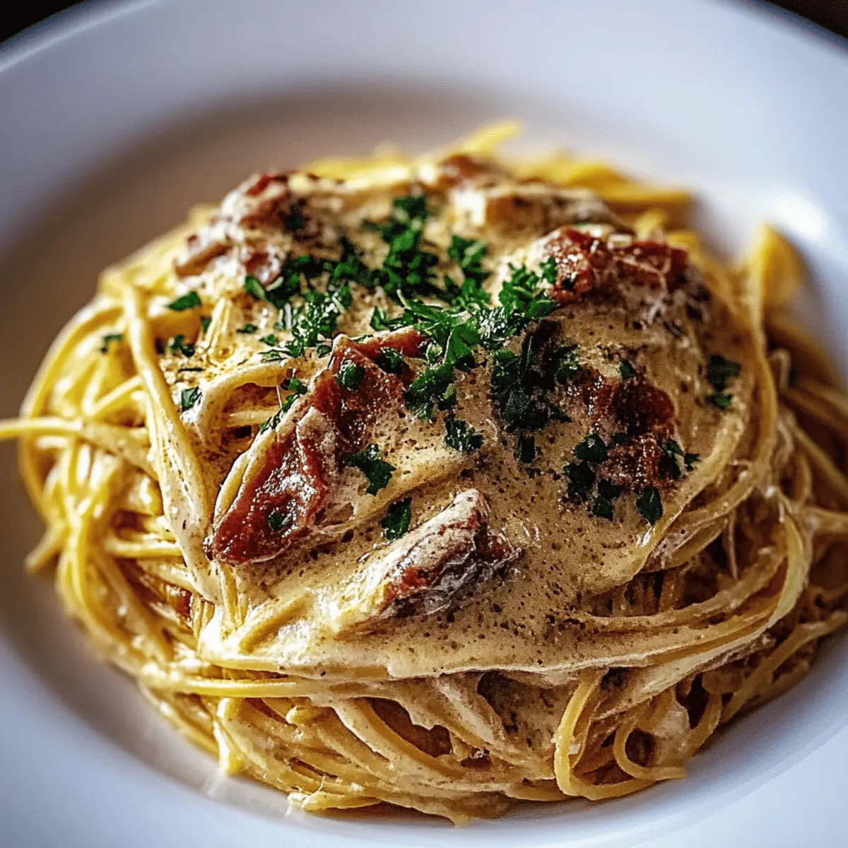 CrockPot Chicken Spaghetti