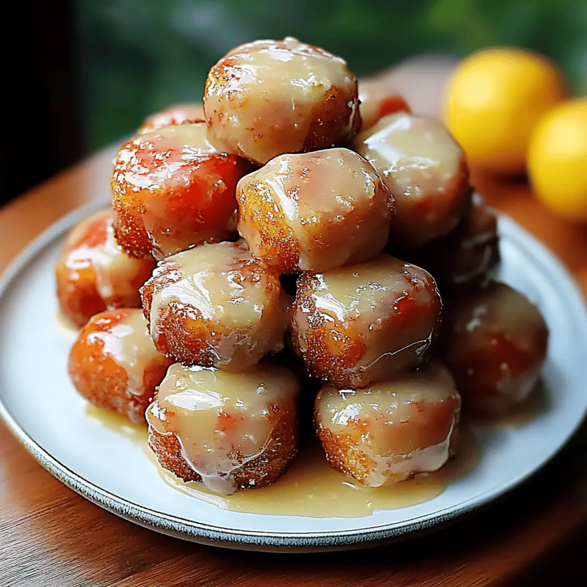 Apple Fritter Bites