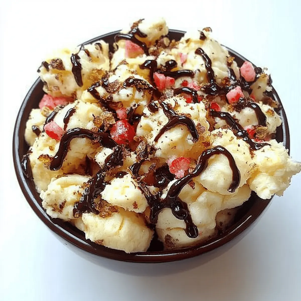 Peppermint Bark Popcorn
