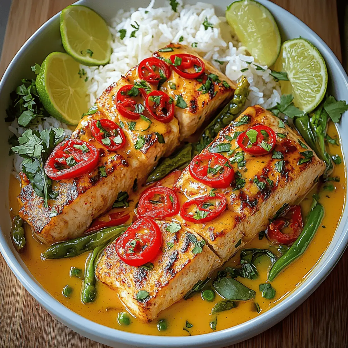 Coconut Curry Salmon