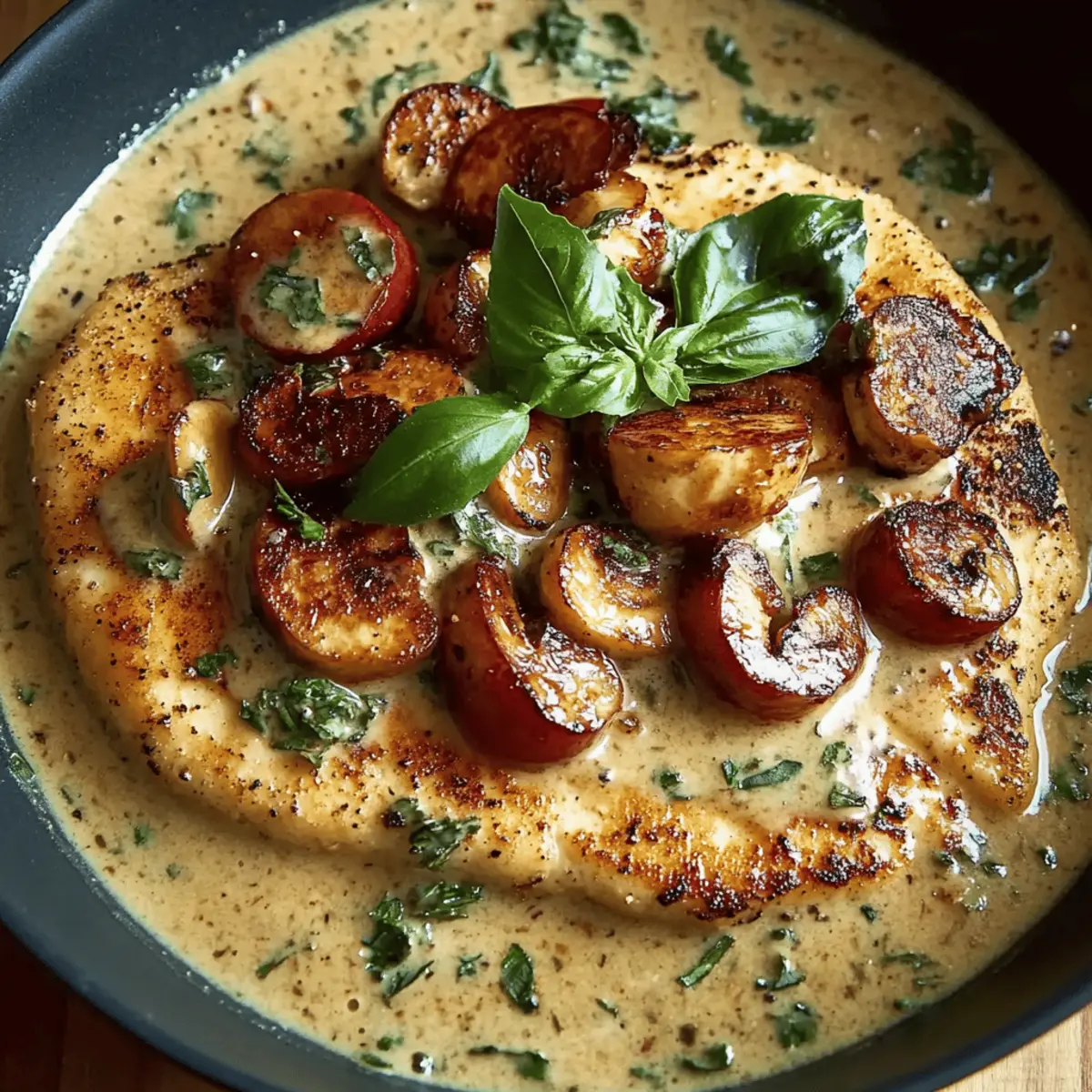 Creamy Mushroom Chicken