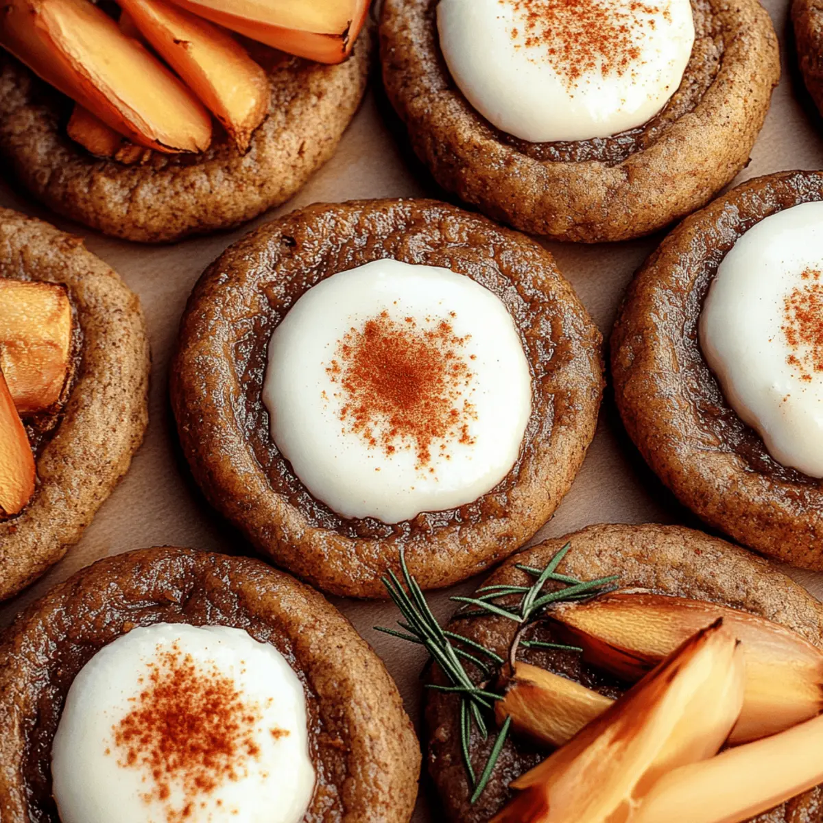 Pumpkin Cheesecake Cookies
