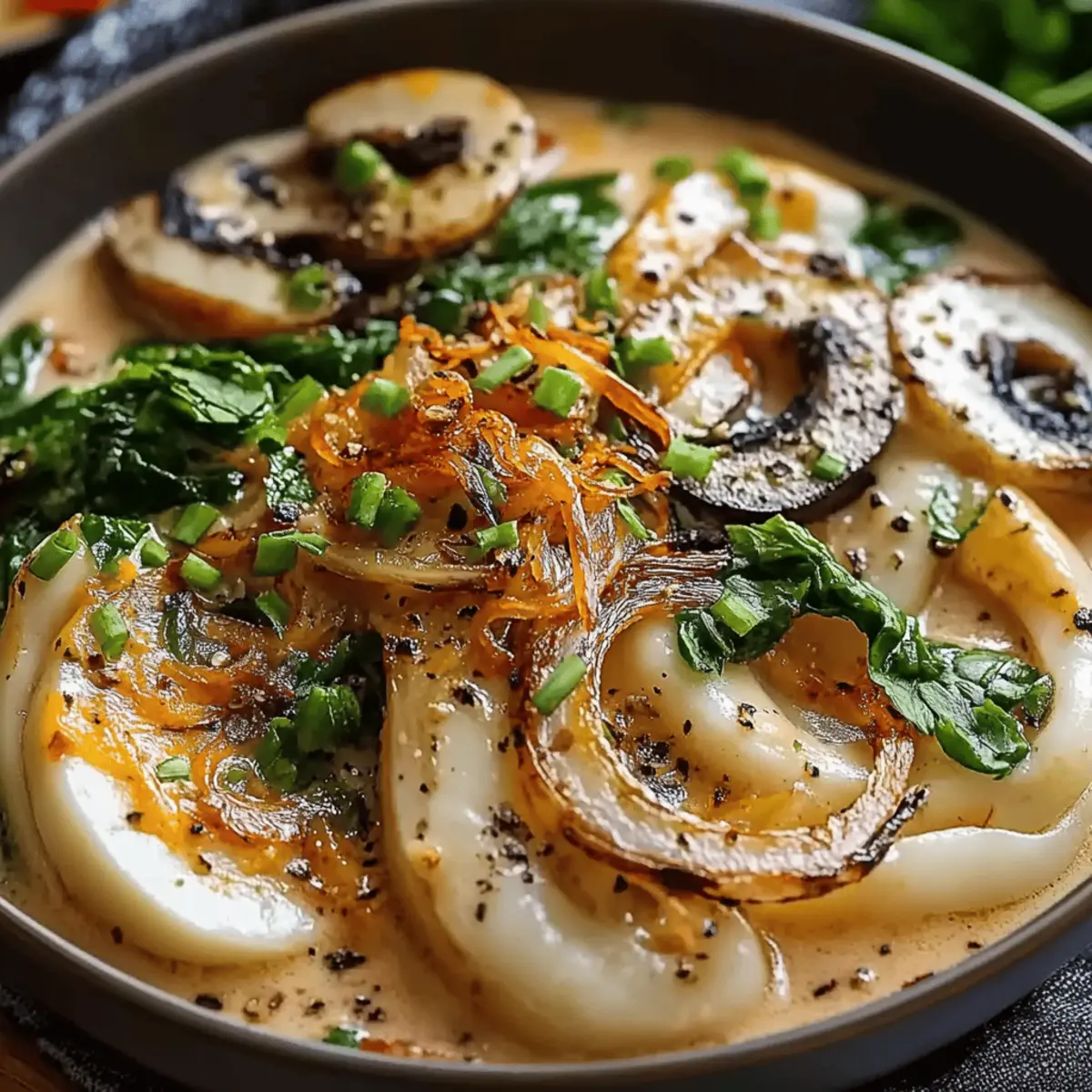 Creamy Miso Udon Soup