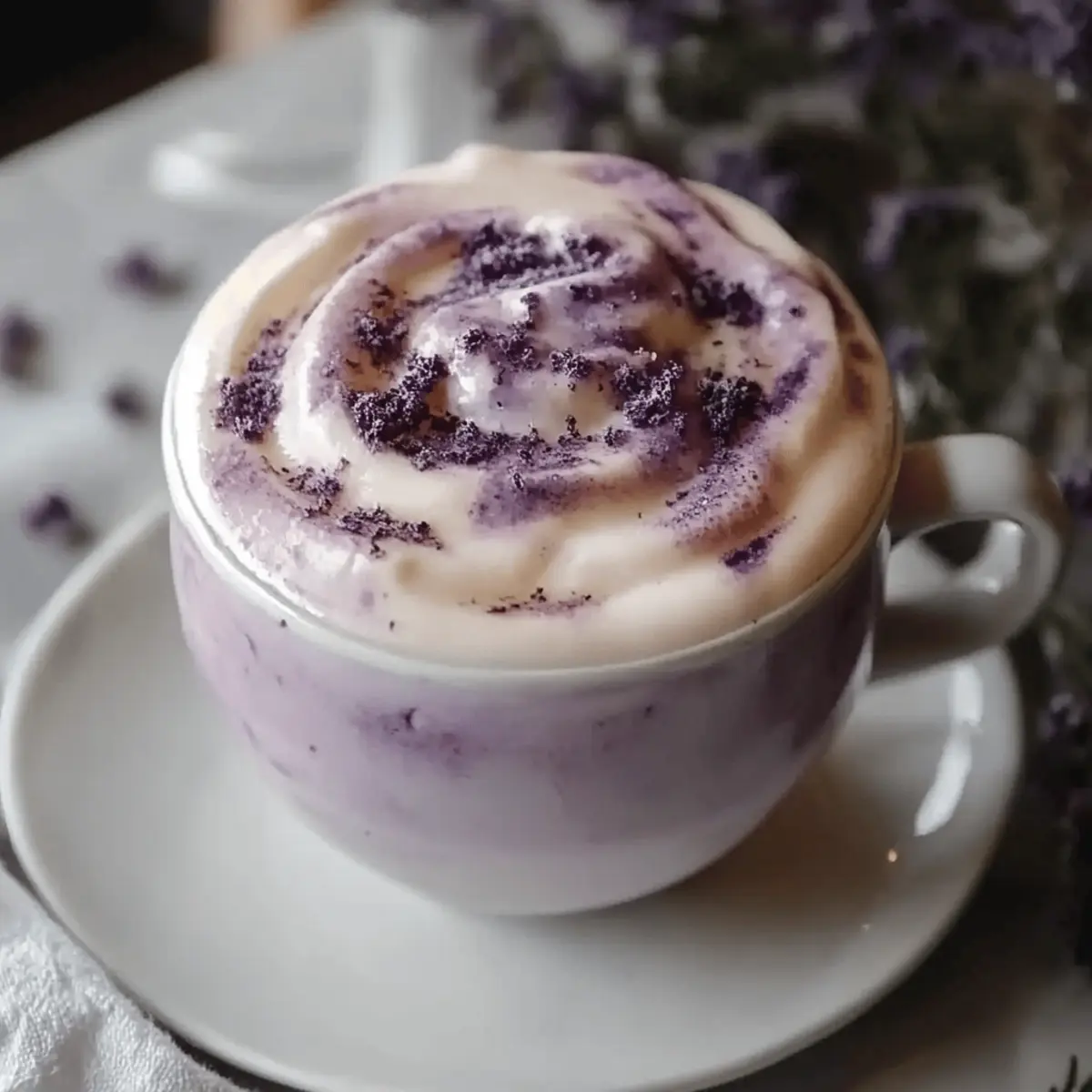 Lavender Cream Cold Foam