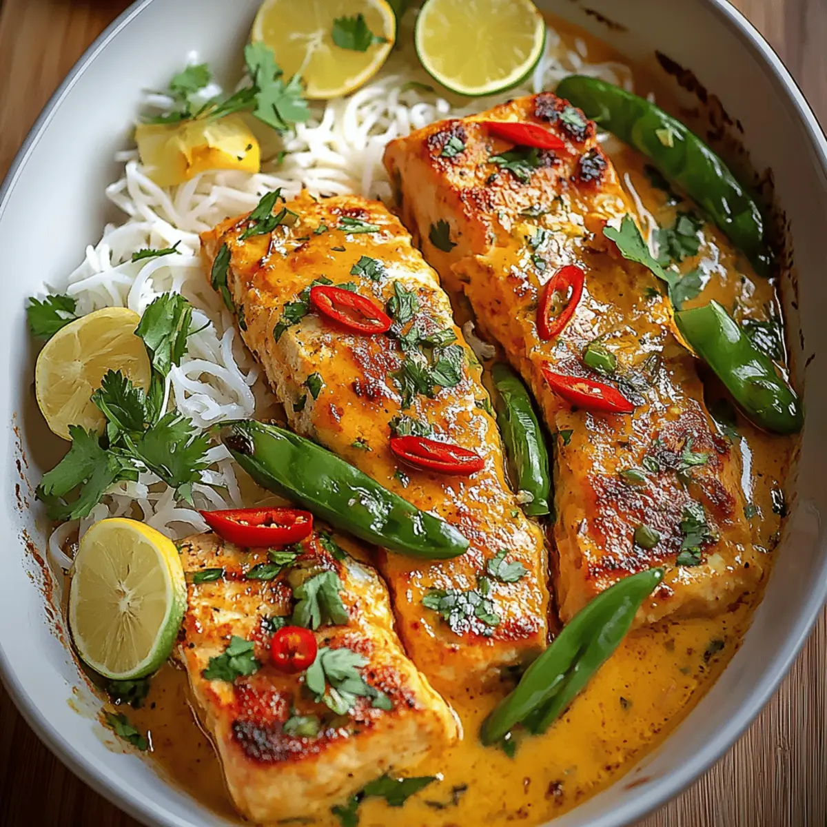 Coconut Curry Salmon