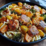 Autumn Sausage Pasta Squash