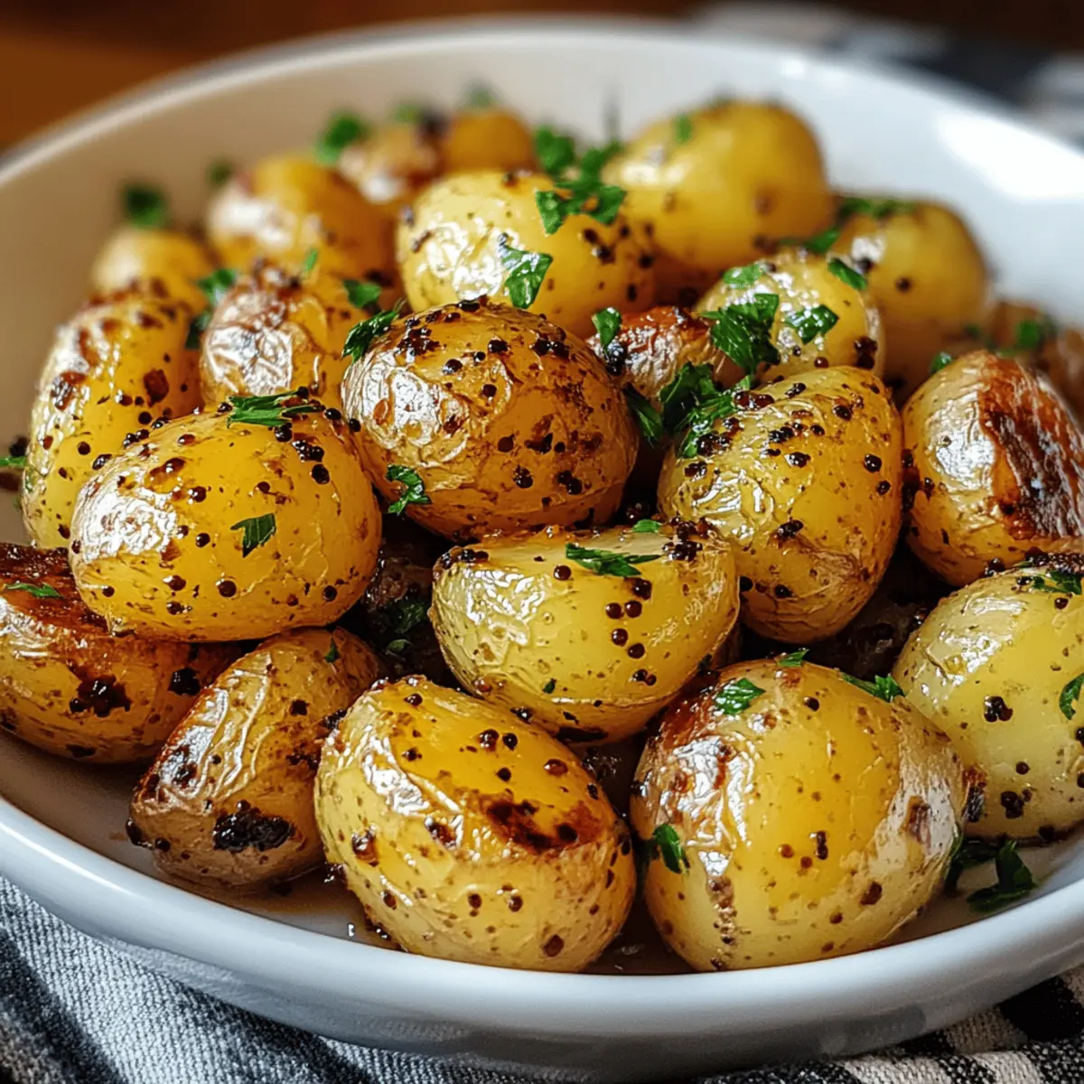 Honey Mustard Potatoes