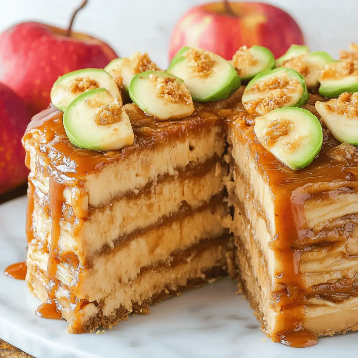 Caramel Apple Spice Cake