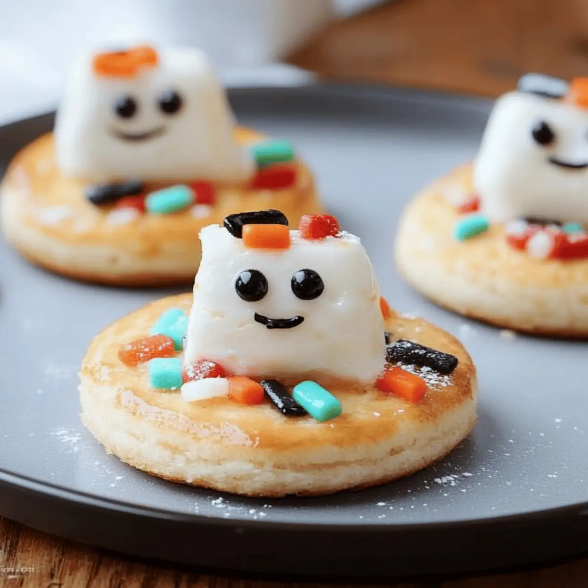 Melted Snowman Cookies