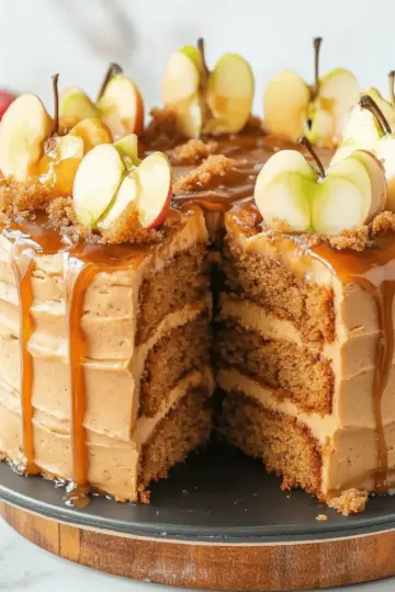 Caramel Apple Spice Cake