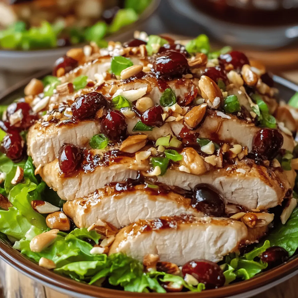 Asian Chicken Cranberry Salad