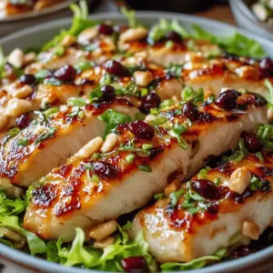Asian Chicken Cranberry Salad